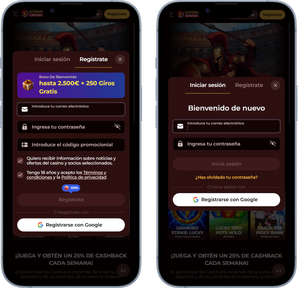 Cómo abrir tu cuenta y entrar a jugar